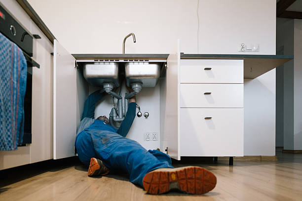 Professional Plumbing technician working in Otisville, MI